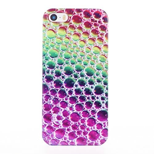 Paele:10112-5S iPhone 5S Case, iPhone SE Case, Colorful bubble Pattern Case | Colorful bubble Case for iPhone 5 5S SE