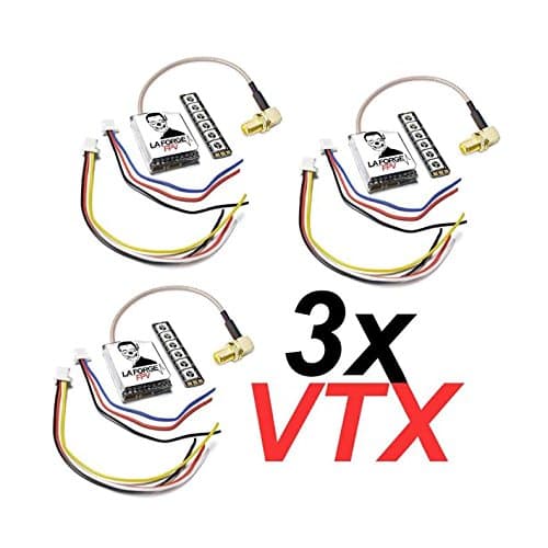 LaForge vTX Triple Pack - 5.8GHz 25/200/400mW Switchable Video Transmitter