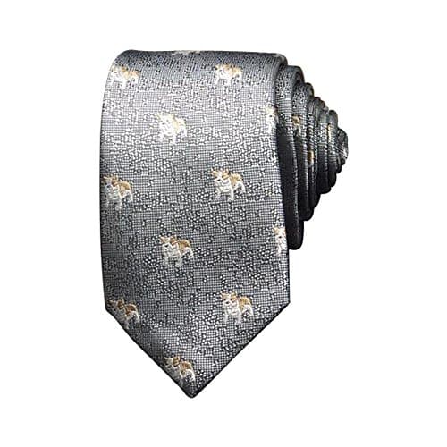 BULLDOG MOTIF TIES