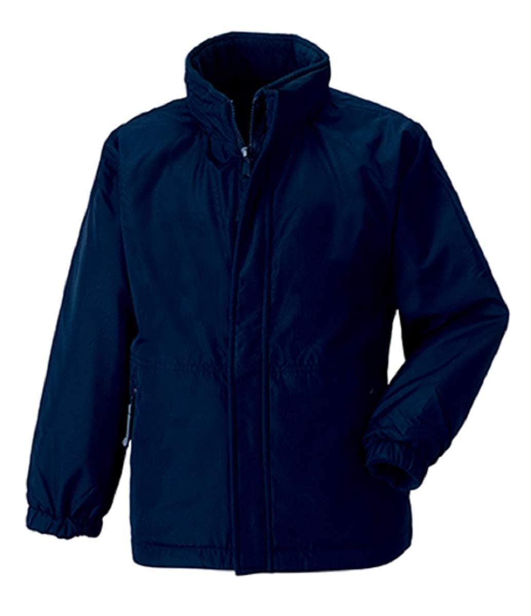 Schoolgear reversible jacket in navy age 11-12