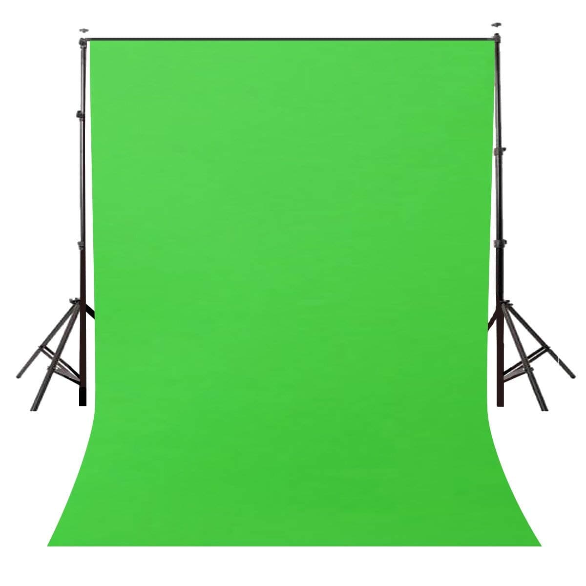 EdCott Background 5x7ft Non-Woven Fabric Solid Color Green Screen Photo Backdrop Studio Photography Props LY063