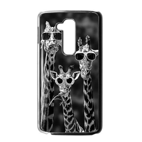 (Only for: HUAWEI MATE 8)A giraffe custom HUAWEI MATE 8 cover case phone shell,Black