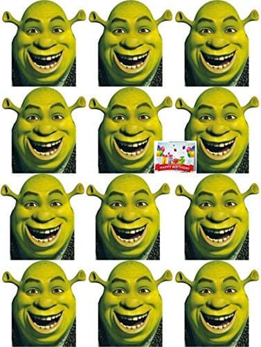 Shrek Party Treat Boxes 12 Count