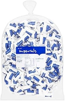 Lichfields Wrapped Mint Imperials Sweets - 4 x 2kg
