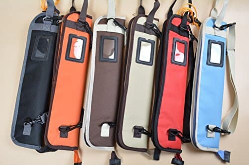 SleDa Drumsticks Bag Folding Drumstick Case Drumsticks Mallet Holder Single Backpack (black)