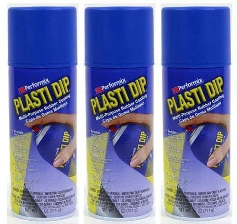 Performix Plasti Dip 11252 Flex Blue Rubber Spray 3 PACK New
