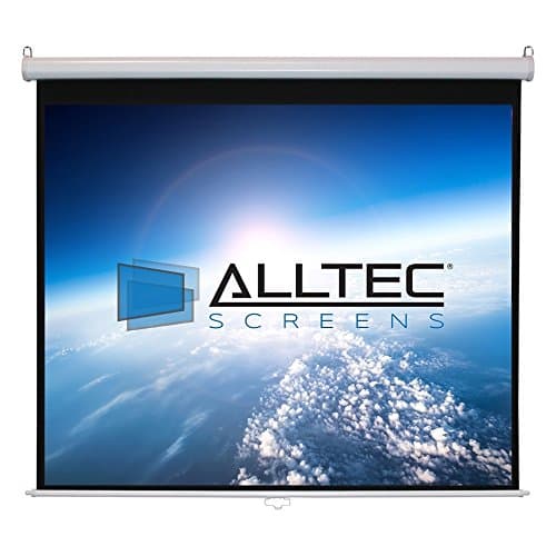 Alltec Screens ATS-M84V Manual Video Format Projector Screen 80" Diag.