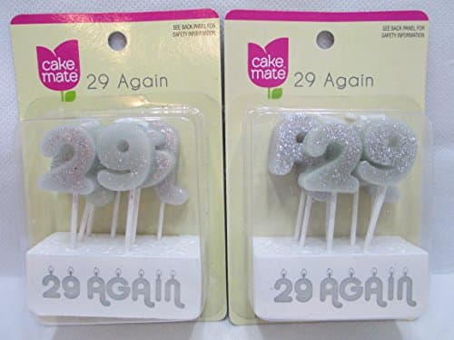 Cake Mate Candles, 29 Again, 1 CT