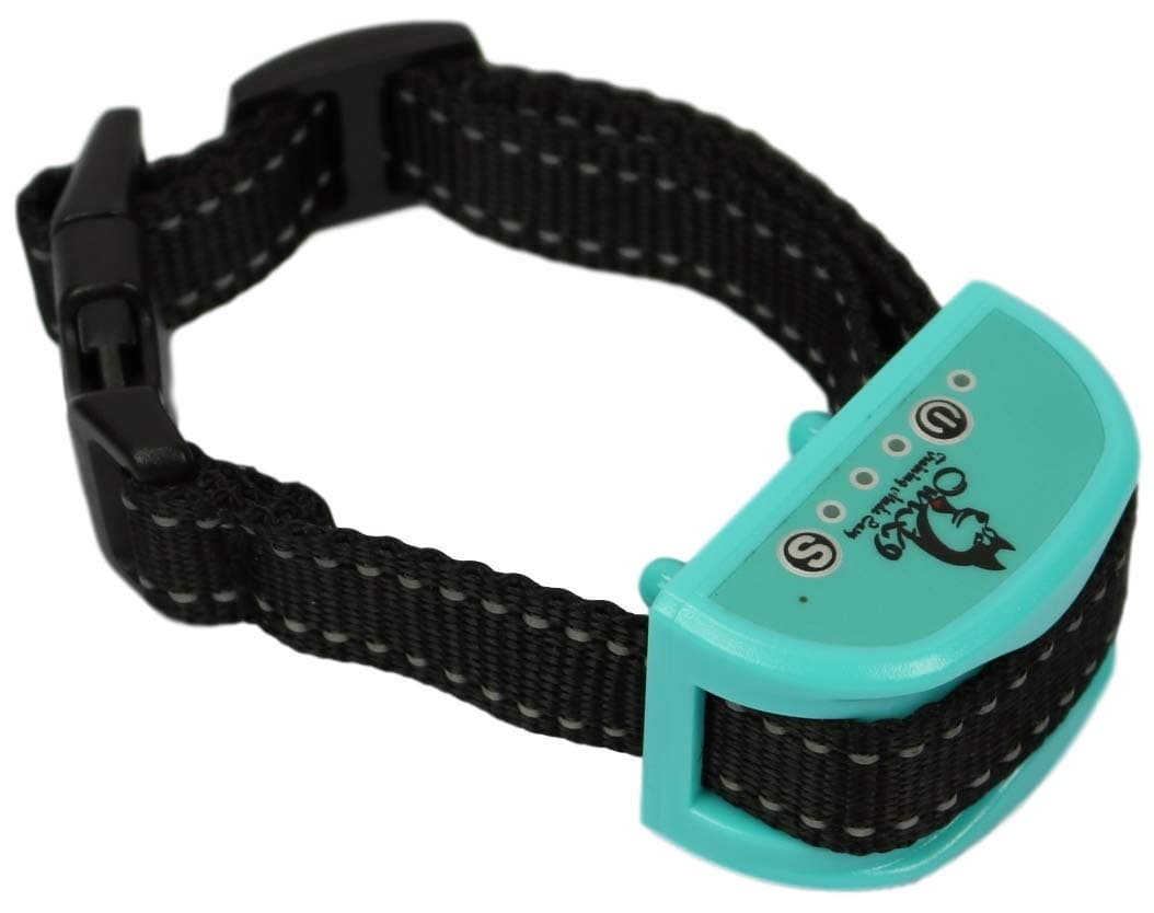 Our K9 Training Made Easy Best Bark Collar for Small Dogs Pain Free Ultrasonic and Vibration Sapphire