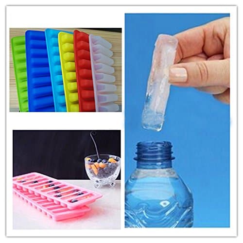 Uniqoutlet Ice Cube Tray with Silicon Stick