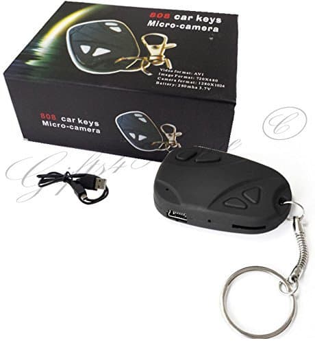 MICRO SPY HIDDEN MINI DVR CAMERA CAR KEY FOB KEYCHAIN CAMCORDER VIDEO RECORDER by Gifts4Home