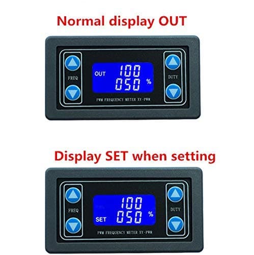 Signal Generator Module Adjustable PWM Pulse Frequency Duty Cycle Square Wave