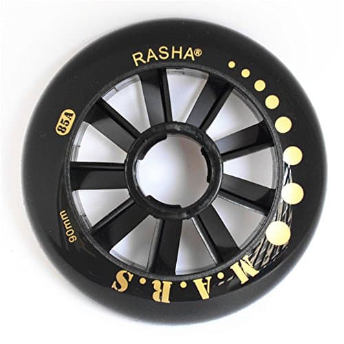 8pcs inline skate wheels 110mm Black