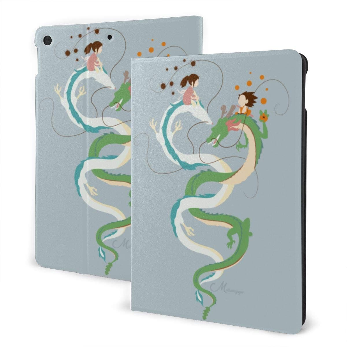 Spirited Away Case Fit IPad 7 Th 10.2 Inch Case with Ultra Slim Lightweight Stand Leather Case/Auto Wake Sleep