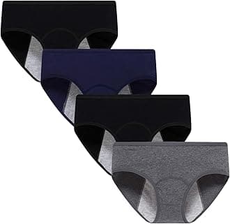 DemifillTeen Girls Period Underwear Cotton Soft Women Panties For Teens Briefs