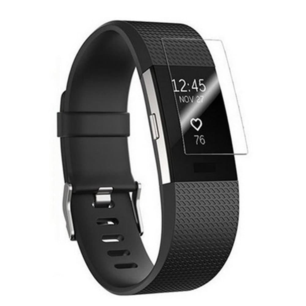 [6 Pack] Fitbit Charge 2 Screen Protector, AILRINNI [Ultra-Clear] Premium Full Coverage Screen Protector, Anti-Scratch / Bubble-Free Cover Film for Fitbit Charge 2 [Lifetime Warranty]