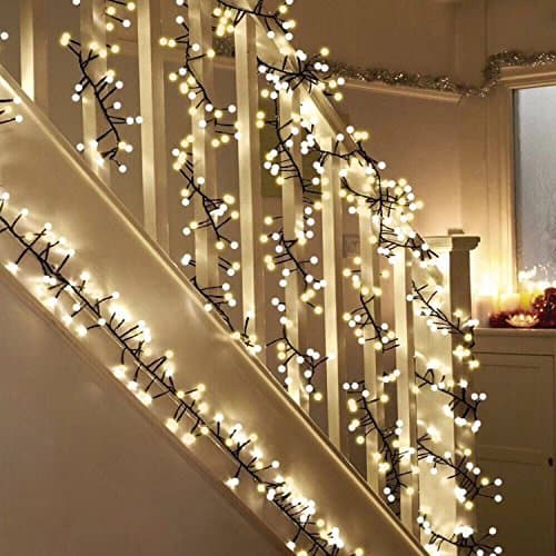 Globe Decorative String Lights, Valentine Light LED Fairy Firecracker String Lighting,Tree Lights Waterproof 9.8ft 400 LEDs 8 Modes for Indoor Outdoor Party Wedding Bedroom Home Garden Valentine's Day