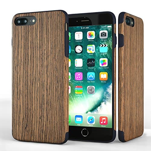 Oak iPhone7 Plus Waterproof iPhone Case- Minimalist, Slim Fit, Shock- Absorbing Smart Protection Case for Apple iPhone 7- Flexible Slide-Proof, Anti-Drop Silicone iphone 7 Cover (A 11 new )