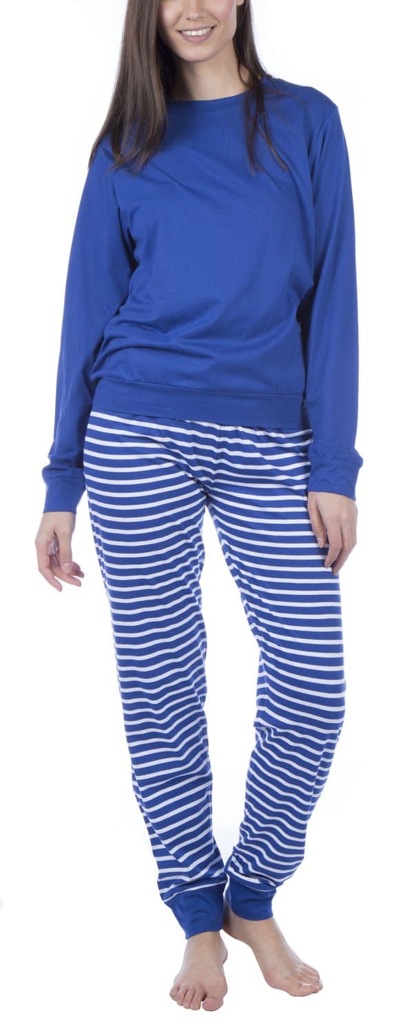 Ladies Soft Cotton Jogging Style Pyjama Set