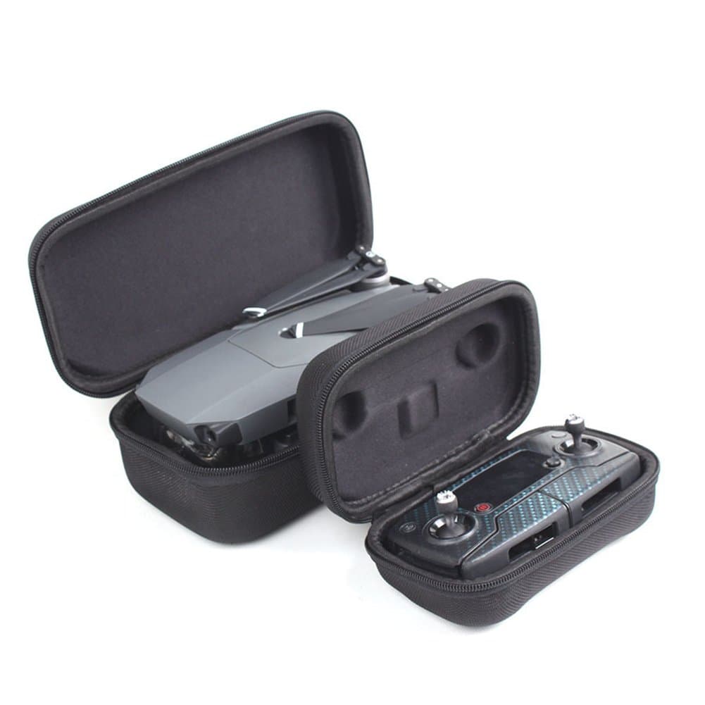 imoli Black Hard Carrying Case Bundle for DJI Mavic Pro and Remote Controller