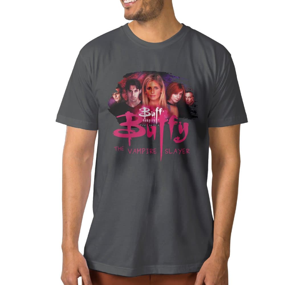 PTCYM Vampire Slayer Buffy Personalized Men's Tees DeepHeather