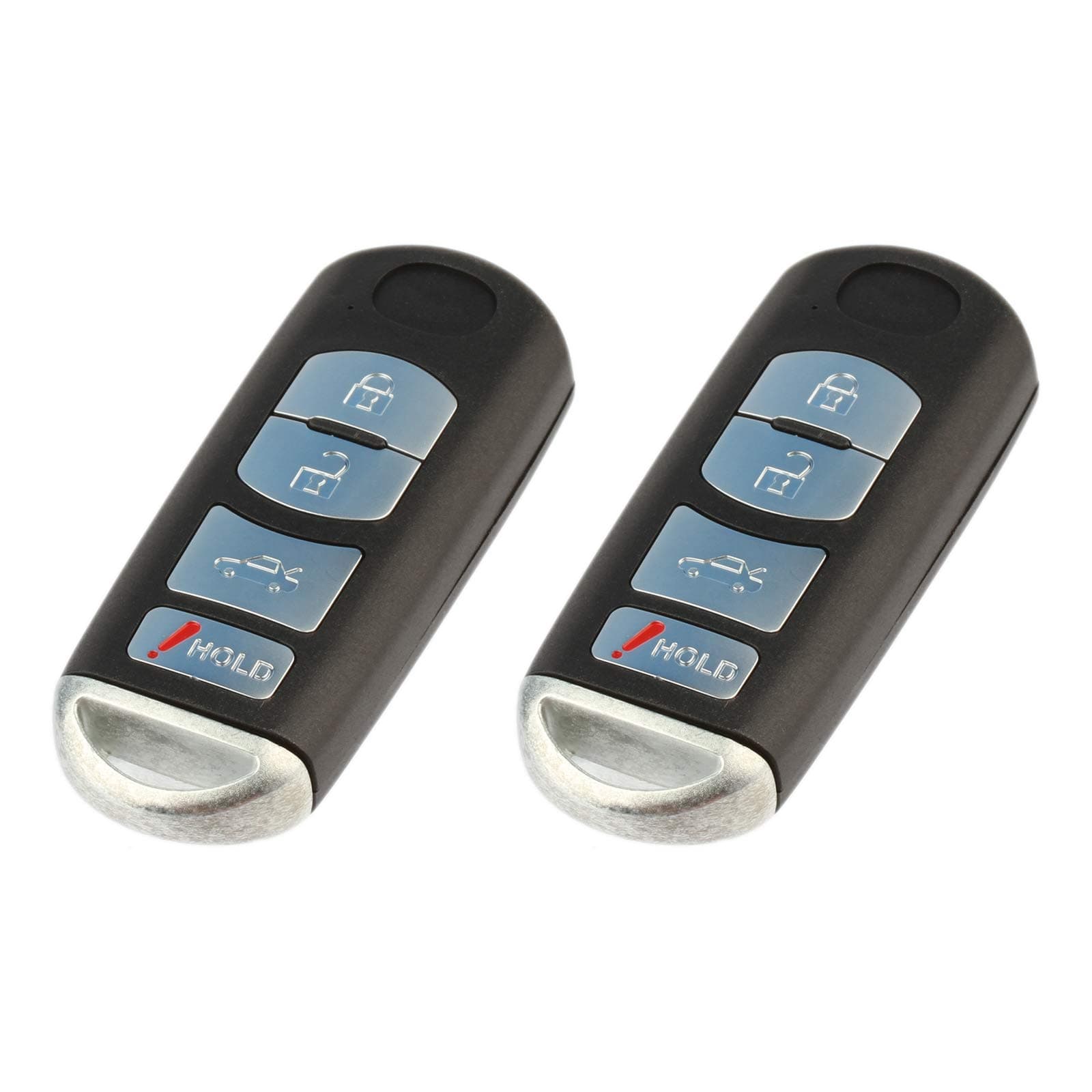fits 2009 2010 2011 2012 2013 Mazda 6 Smart Key Fob Keyless Entry Remote (KR55WK49383), Set of 2