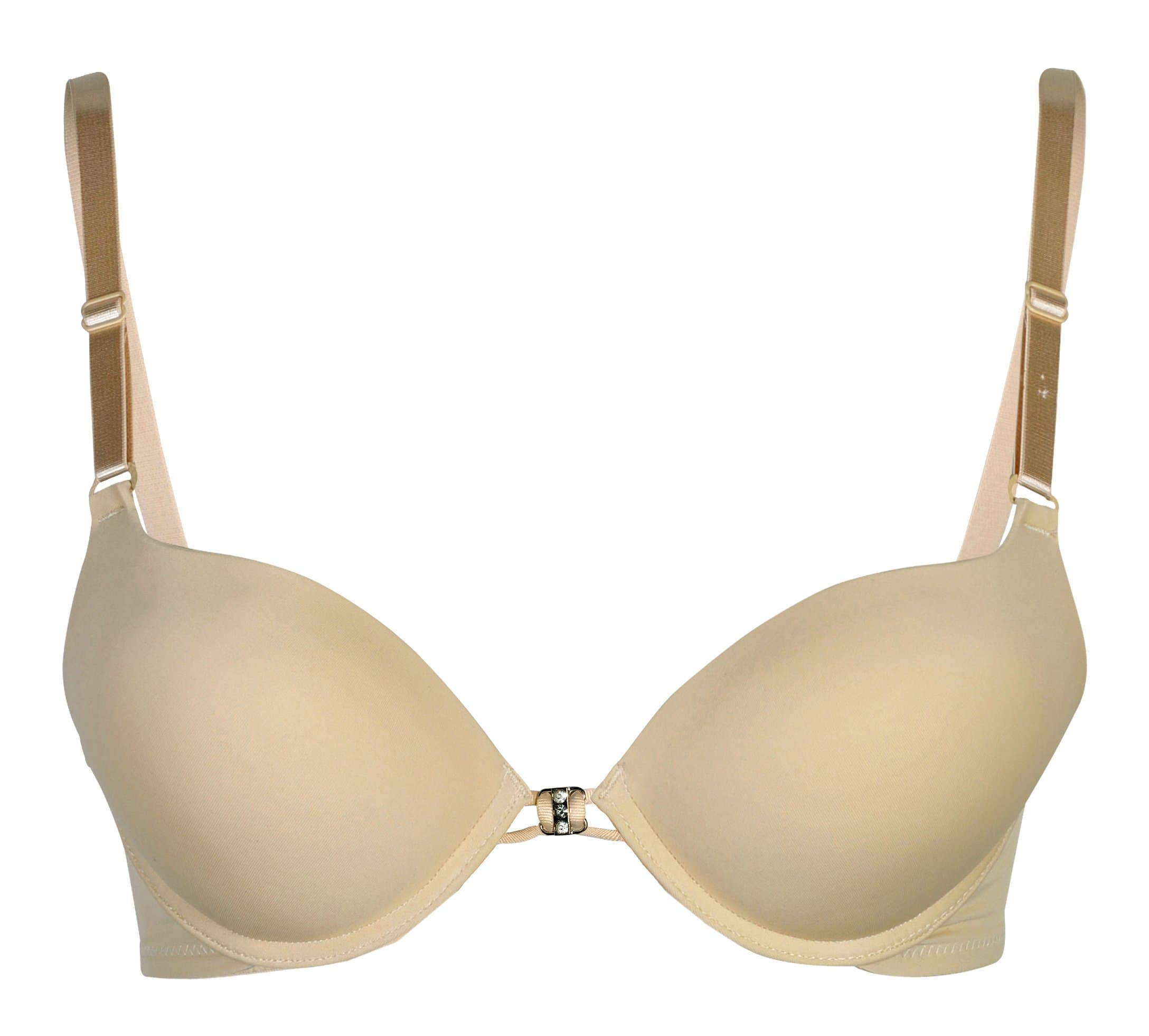 Womens Seamless 2 Cup Sizes Bigger Padded Push Up Bras - Single Pack