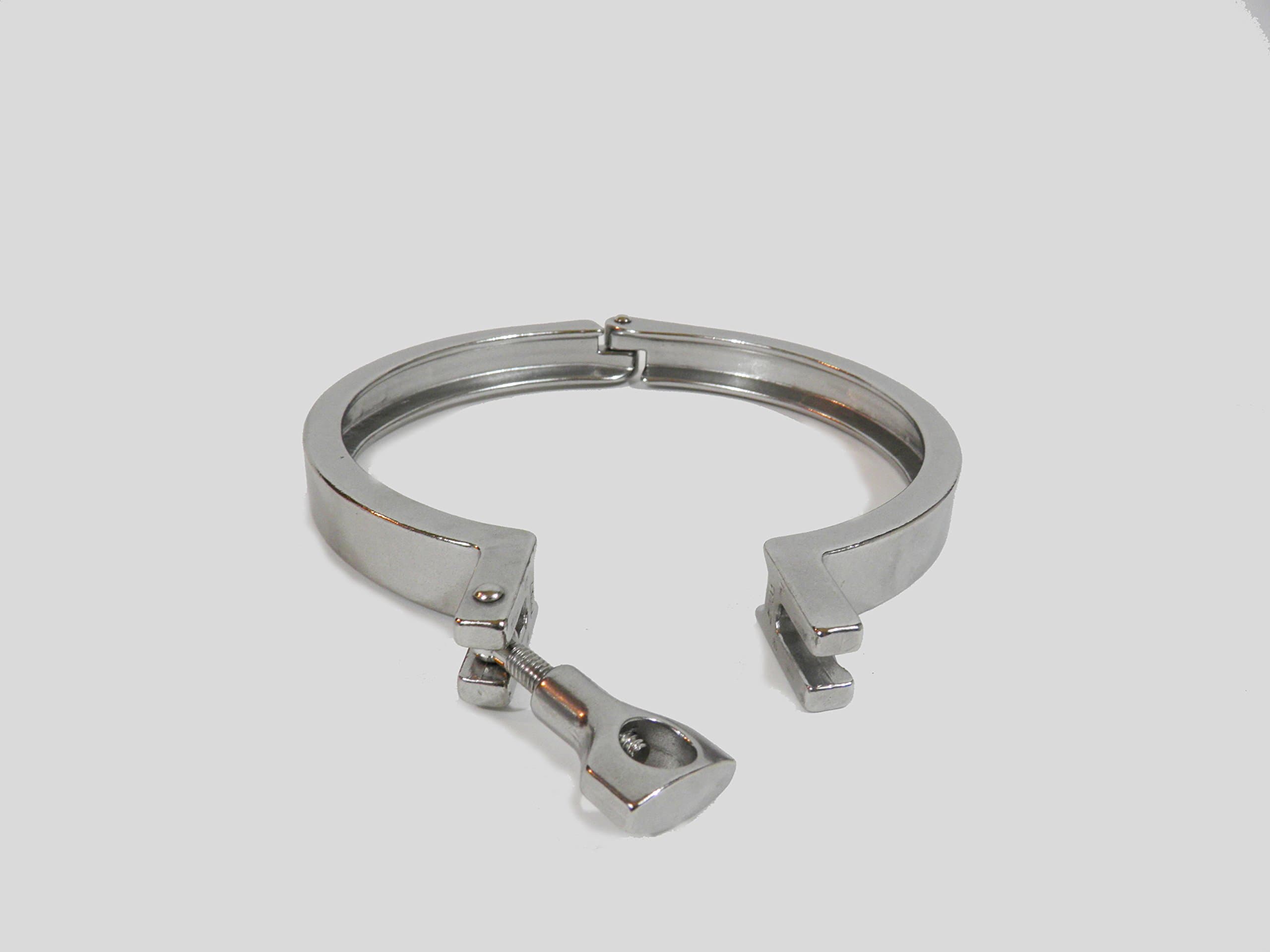 8" Single Hinge Sanitary Tri Clover/Tri Clamp SS304