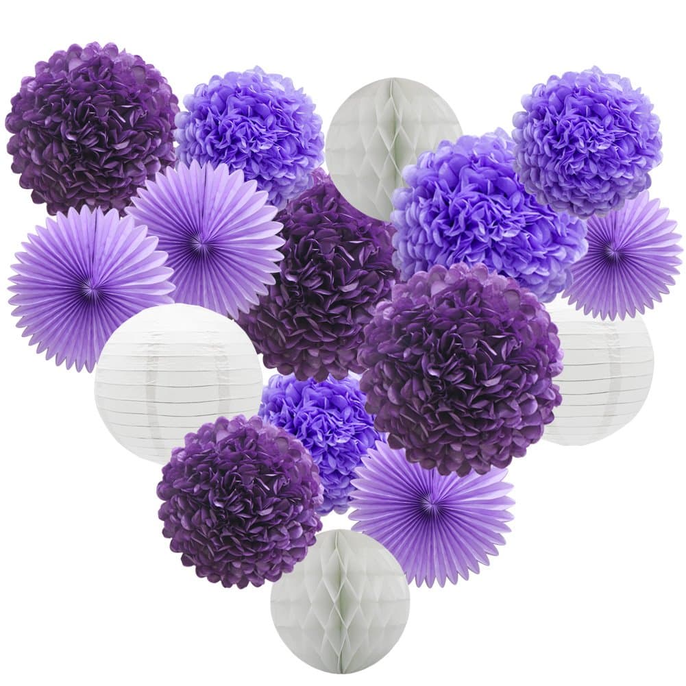 Purple Party Decorations