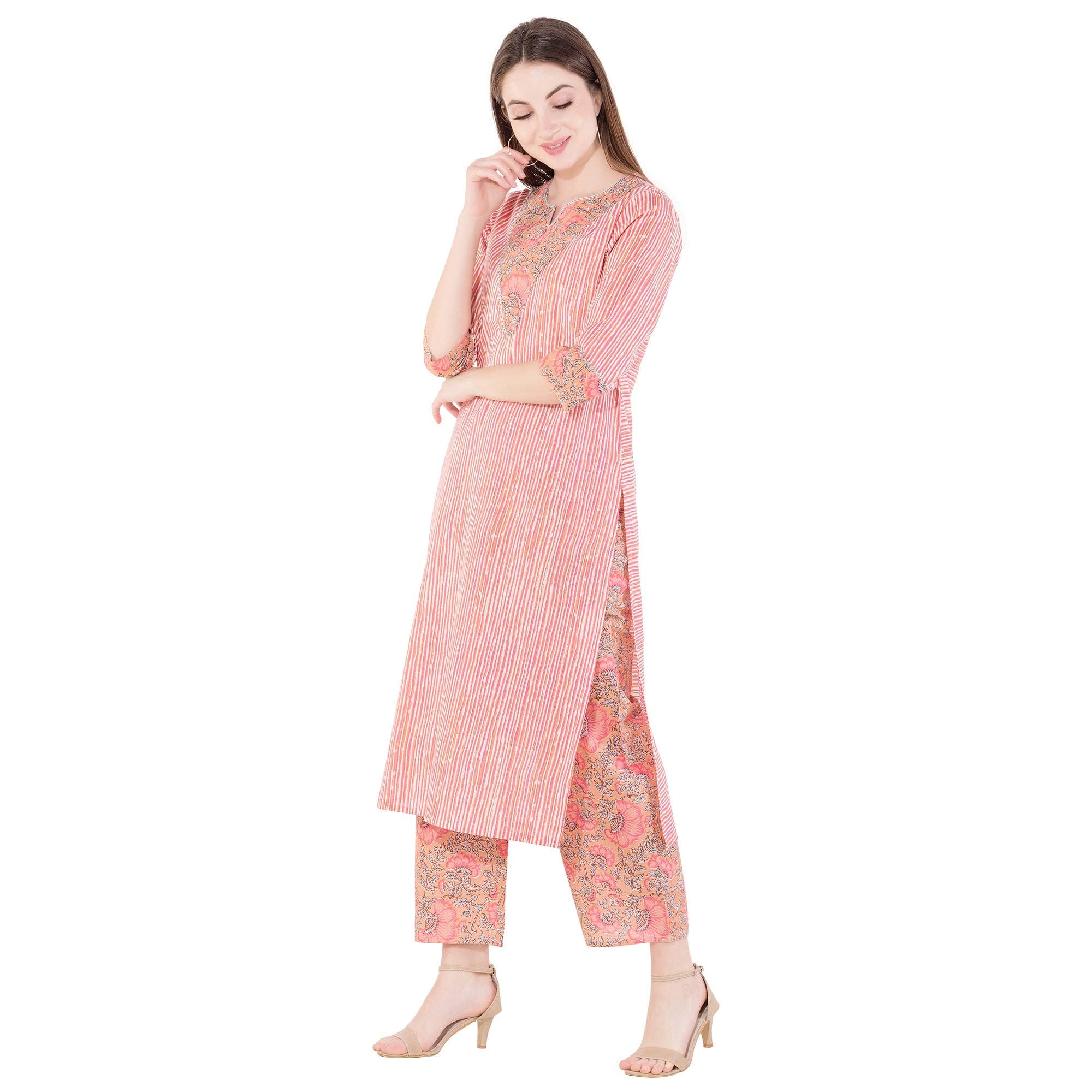 Women's Cotton Kurta Set