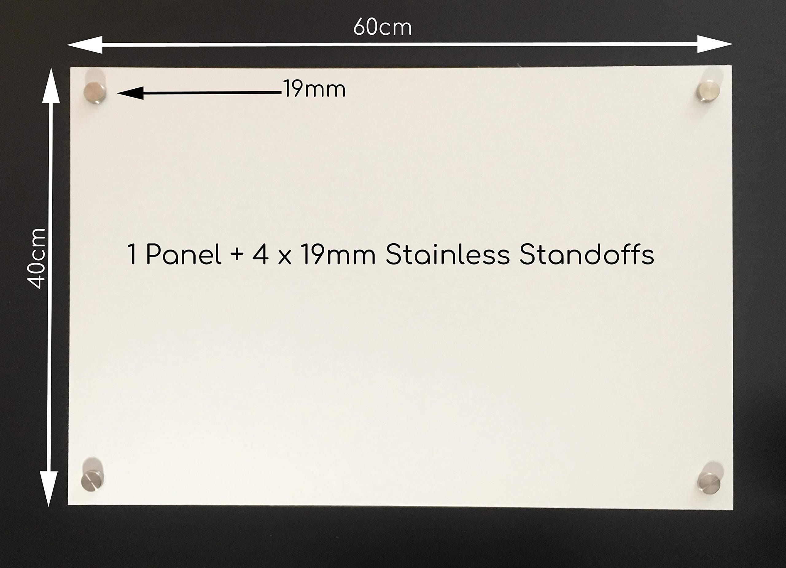 Epoxy Resin Art Panel Large Blank Frame Artists Dirty Pour Aluminium Acrylic Pour Artists Geode Smooth 60x40cm with Fittings No Warping Resipro