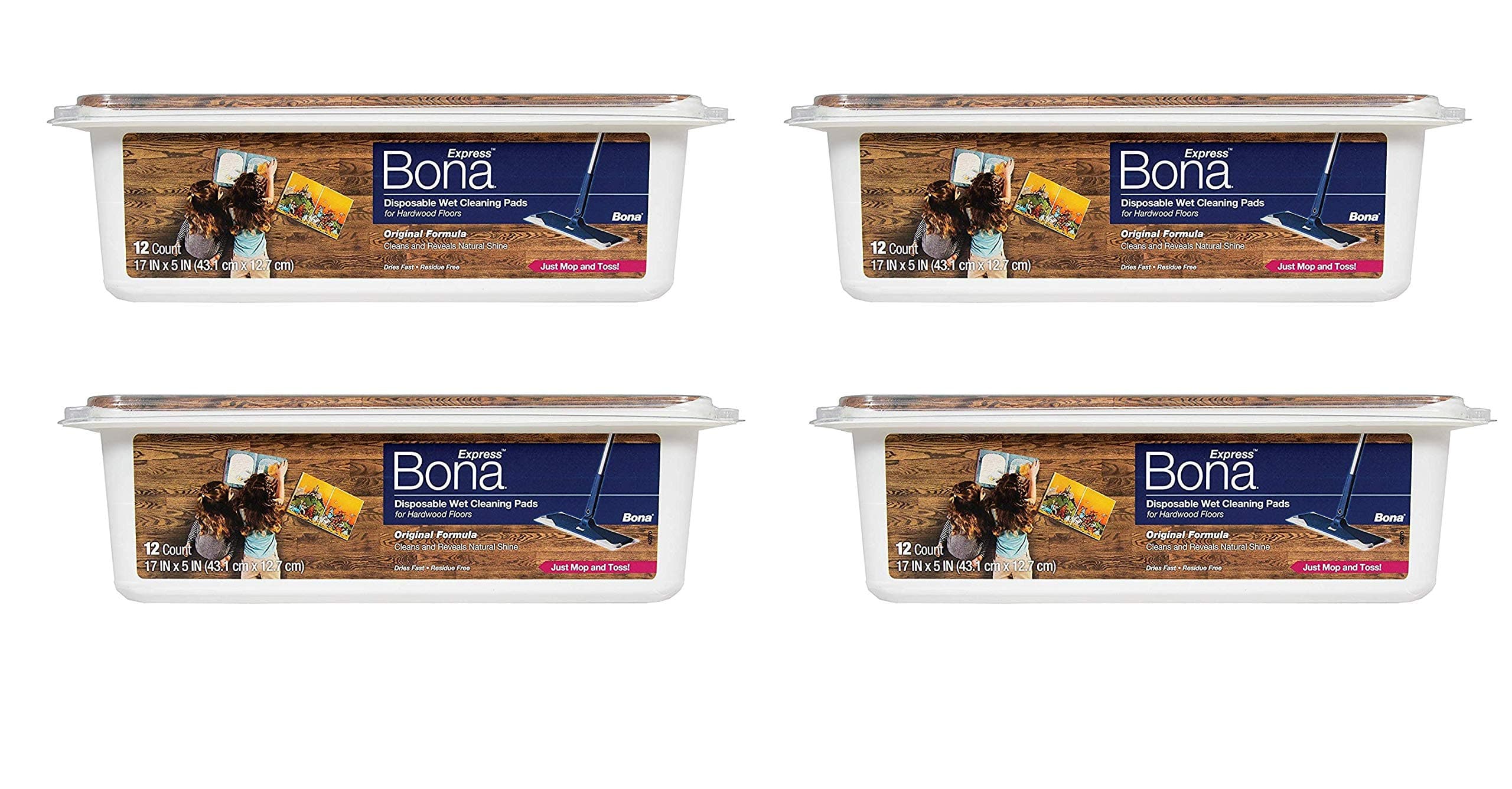 DISPSBL WET CLN PAD 12PK