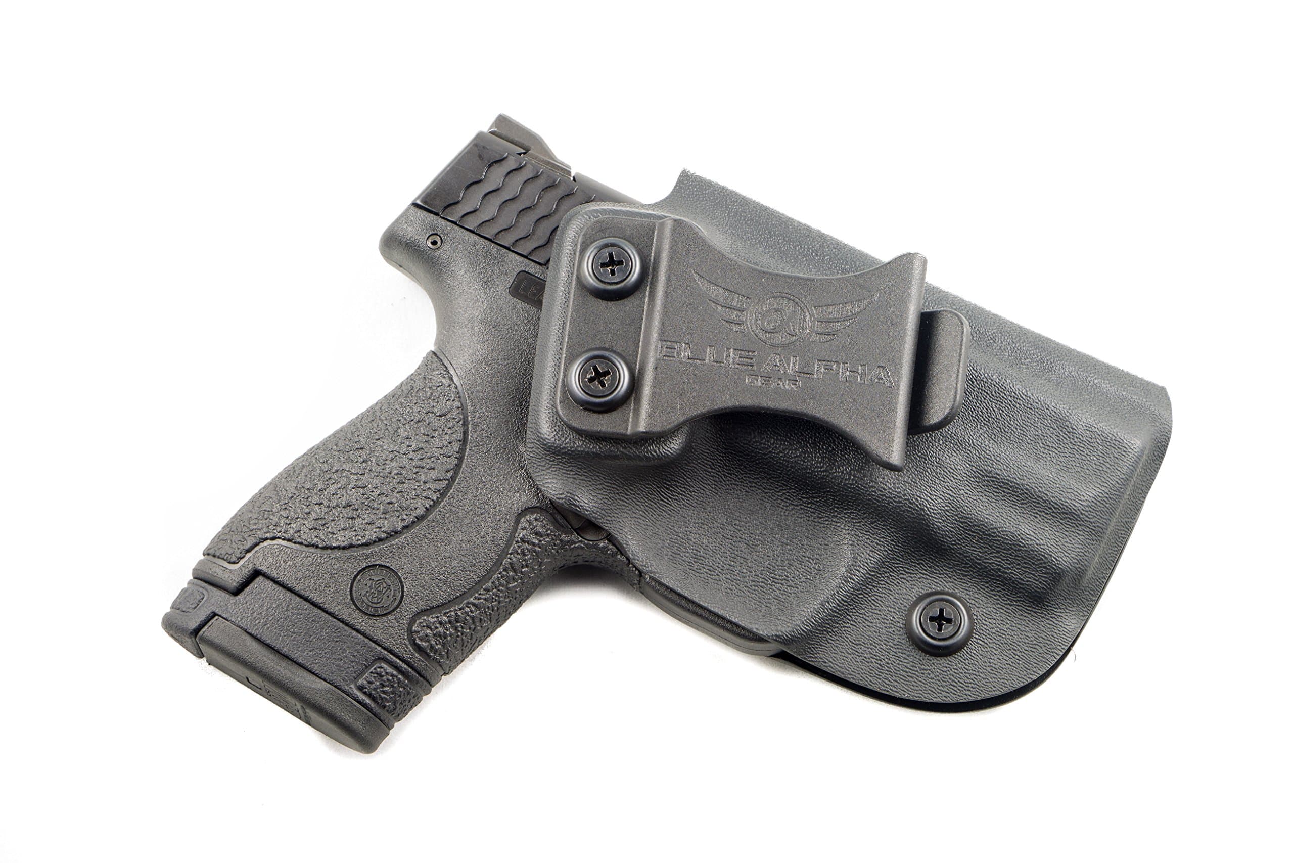 Smith & Wesson M&P Shield 9/40 Blue Alpha Aero IWB Kydex Holster (Black - Right Hand)