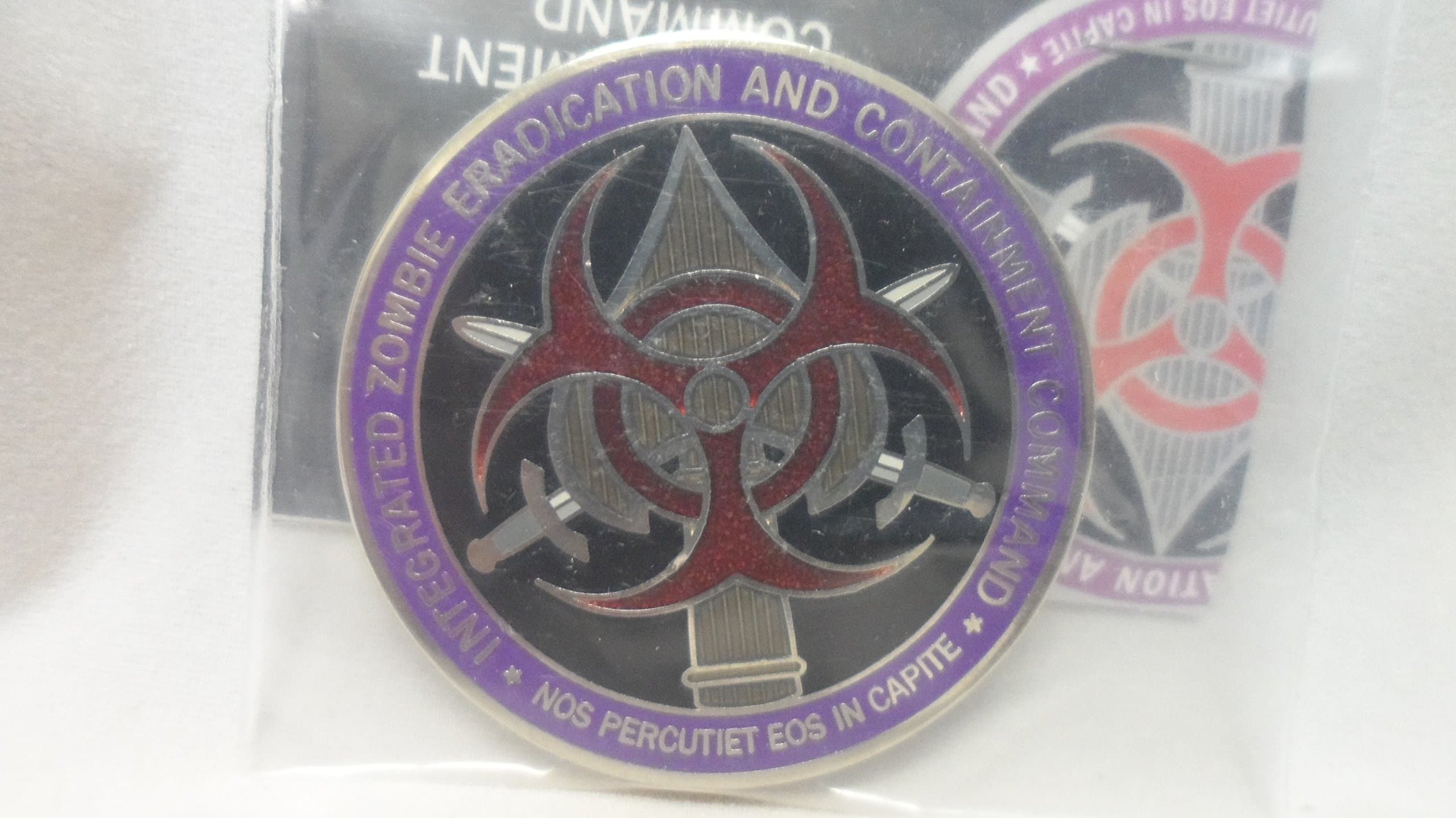 Nickel with Enamel Challenger Coin