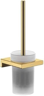 hansgrohe AddStoris Toilet Brush Holder Wall-Mounted, Polished Gold-Optic, 41752990