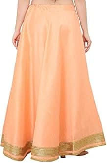 Studio Shringaar Women Polyester Lehenga Skirt