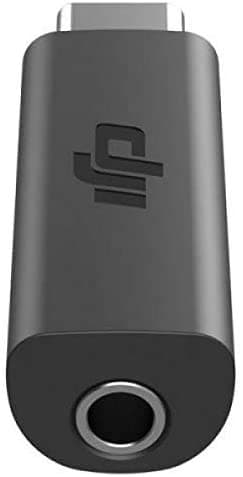Genuine Type C USB C to 3.5mm Audio Mic Microphone Adapter Compatible with Osmo Pocket Accessories, Supports External Microphone for Higher-Quality Recording