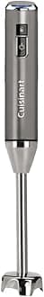 Electric Hand Blender & Mixer, EvolutionX Cordless Rechargeable, Gray/Black, RHB-100,Dark Grey