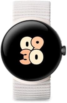 Google Pixel Watch 41mm Smartwatch with WiFi, GPS, BT and Heart Rate Monitor in Bulk Packaging (Linen XS)