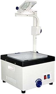 Radical A4 Overhead Projector Office Presentations Teaching OHP Two lamps Deluxe frensel lens A4 size 1-4Mts Projection