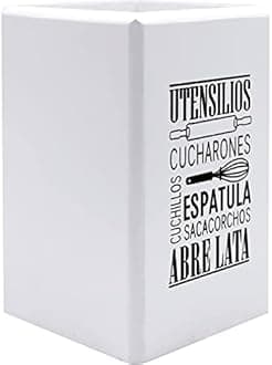 Cutlery Caddy Rack Holder, Kitchen Utensils Crock Organiser, Fork Spoon Knifes, Tidy Kitchen Accessory for Home