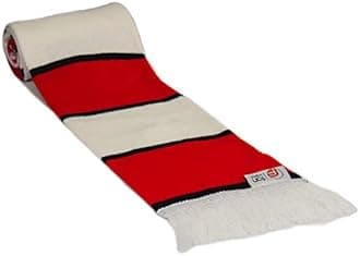 fan originals Retro Football Bar Scarf United Colours Red White Black