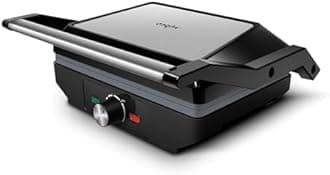 Wipro Elato BS204 1600 Watt Jumbo Ceramic Grill Sandwich Maker, Multi Heating Modes,180° Open Sandwich Griller, Non-Toxic BPA,PTFE,PFOA&PFAS Free, 2 Year Warranty, Large Bread Size for 2 Slices