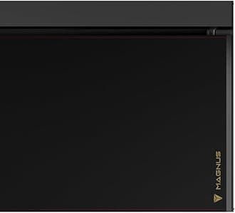 Secretlab Magnus Metal Desk | Ergonomic Gaming Desk with Magnetic Ecosystem | in-Built Cable Management Tray | Ultra-Durable Metal Desk | Black & Red Magnetic Leatherette Desk Mat | 5-Year Warranty