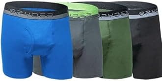 Spyder Men's Boxer Briefs Pro Cotton Sports Underwear
