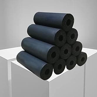 ZECHKA Rubber Insulation Pipe Insulation, Pipe Insulation Flexible Retardant Foam Tube, Pipe Insulation Tubing, Nitrile Tubing Flame Retardant, Wall Thickness 9/15/20mm (Size : 90mmX20mmx1.8m)
