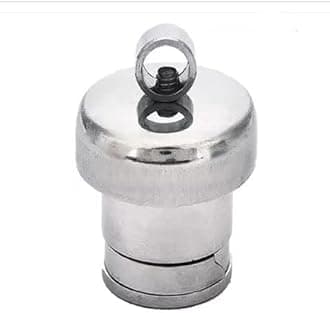 Cooker Whistle Pressure Regulator Weight Whistle for all Outer Lid Pressure Cookers (Stainless Steel, Silver) SUITABLE FOR ALL REGULAR PRESSURE COOKERS 1.5/3 / 5/7 LITERS