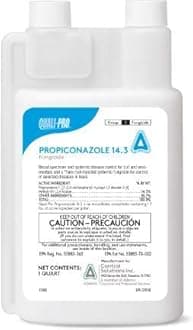 Propiconazole 14.3 Systemic Turf & Ornamental Fungicide | Broad-Spectrum Disease Control for Grasses, Trees, Shrubs and Flowers (Quart)