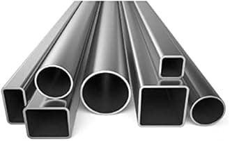 Stainless Steel Square Tubing Tube 25mm x 25mm x 1.5mm x 920mm, 1" x 1" x 3/50" x 36.22" Long, 2 Pack 304 SS Square Tubings 1.5mm Thickness Polished Finished from Bopaodao