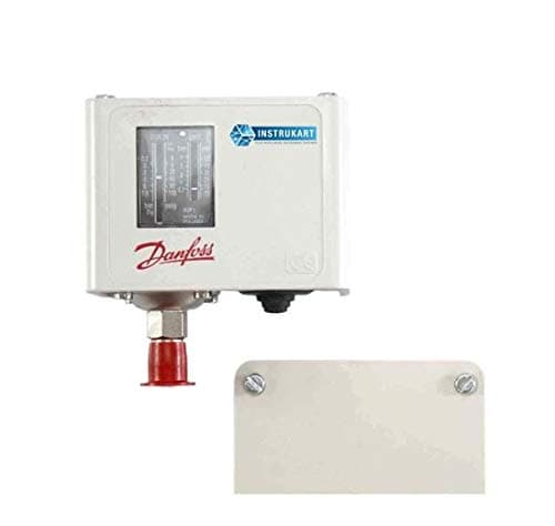 Danfoss Auto Pressure Switch (Range: 8 to 32 bar, Power Supply: AC- 400 V, DC- 220 V, Connection Size: ¼ Flare) for Boilers, Gas compressor, Steam turbine, Steam power plant, Model: KP5